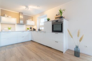 Kühlschrank, Ofen, Herdplatte, Geschirrspüler