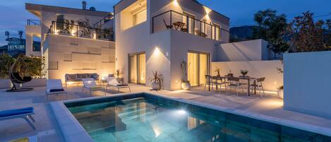 Außenpool, beheizter Pool