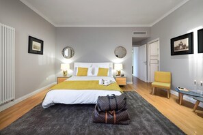 2 slaapkamers, een strijkplank/strijkijzer, wifi, beddengoed