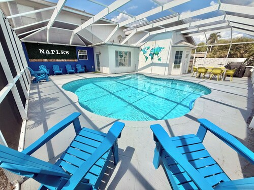 The Hampton • Private Pool • 5 Min to 5th Ave • 10 Min to Beach • Sleeps 16