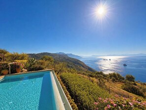 Pool - Villa Natalia - Private villa with pool (Sant'Agata Sui Due Golfi)