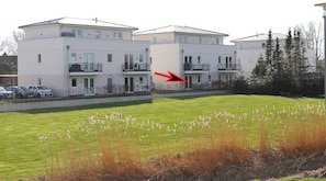 Exterior - Wunderschöne 3 Zimmerwohnung mit Terrasse und nur 100 m bis zum Strand - Meeresrauschen Inklusive (Börgerende)