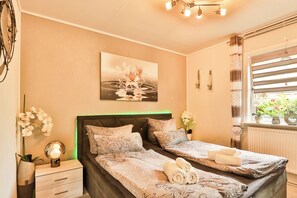 1 Schlafzimmer, kostenloses WLAN, Bettwäsche