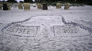 Aerial view - Die Ferienwohnung Ostseeruhe Befindet Sich nur 400m vom Strand Entfernt und ist für 3 Personen + Baby Geeignet (Börgerende)