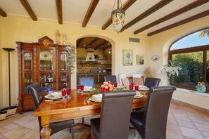 Outdoor dining - Villa Atena - Private villa with pool (Castelvetrano)