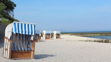 Vlak bij het strand