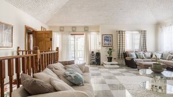 Smart-tv, een stereo en een printer