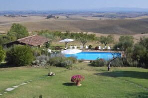 Una piscina riscaldata