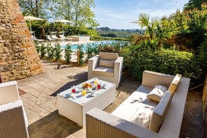 Terrace/patio - Villa Bellavista Di Mammi, in Chianti area (Tavarnelle Val di Pesa)