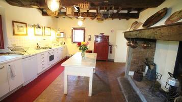 Mikrowelle, Ofen, GeschirrspĂŒler, Wasserkocher mit Kaffee-/Teezubehör