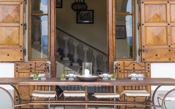 Dining - Villa Betti - Private villa with pool in Tuscany (Dicomano)