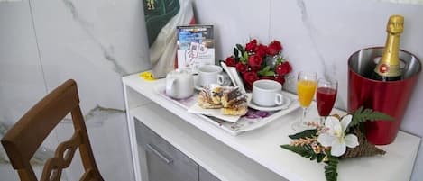 Restauration dans la chambre