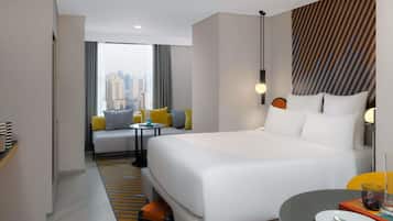 Estúdio (Tribe) | 1 quarto, roupas de cama premium, frigobar, cofres nos quartos