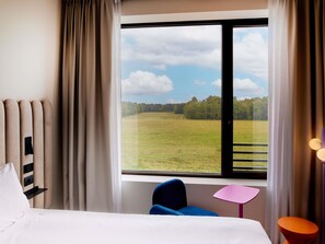 1 chambre, literie de qualité supérieure, couette en duvet d'oie