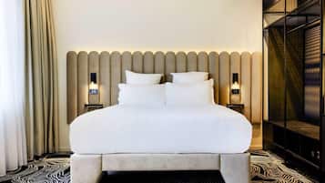 1 chambre, literie de qualité supérieure, couette en duvet d'oie