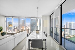 Shower, hair dryer, towels, soap - ICON W BRICKELL LUXURIOUS OCEAN VIEW 2BR/2BA #3002 (Miami)