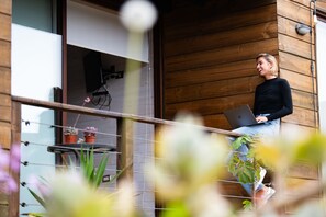 Superior tweepersoonskamer | Terras