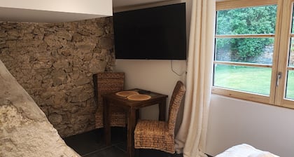 Luxury residence in Métabief, suites, apartments, private spa and sauna