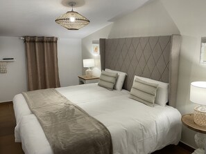 Penthouse estándar | Ropa de cama hipoalergénica, edredón y wifi gratis 