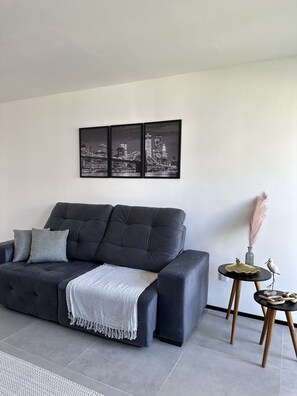 Living area - Casa New York, "refúgio Tranquilo: Casa Espaçosa e Aconchegante Porto das Dunas" (Aquiraz)