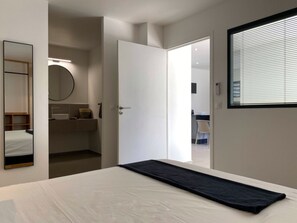 1 slaapkamer, een bureau, een strijkplank/strijkijzer, gratis wifi