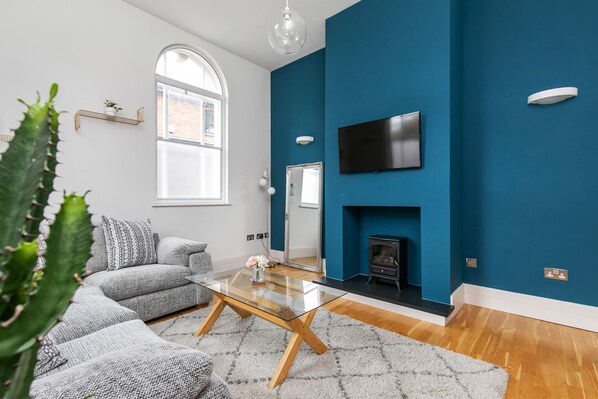 บ้านพัก (2 Bedrooms) | บริเวณนั่งเล่น