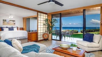 Condo, 1 King Bed (Keauhou Kona Surf & Racquet Club#3-10) | Living area
