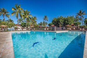 Leilighet, 1 kingsize-seng (Keauhou Kona Surf & Racquet Club#3-10) | Basseng