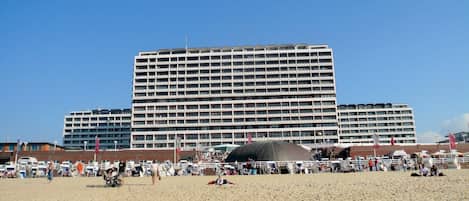 On the beach