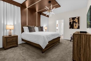 9 dormitorios, tabla de planchar con plancha, wifi y ropa de cama