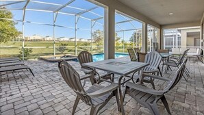 Outdoor dining - 9 Bedroom/ 5 Bathroom/ Champions Gate (771PB) (Davenport)