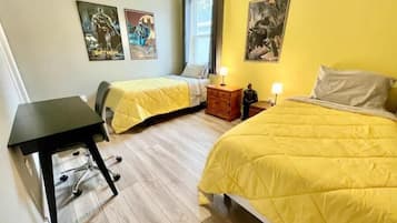 3 bedrooms, iron/ironing board, travel cot, free WiFi