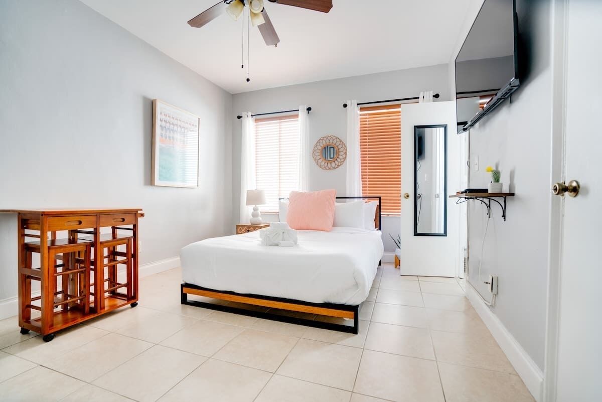 1 bedroom, iron/ironing board, free WiFi, bed sheets