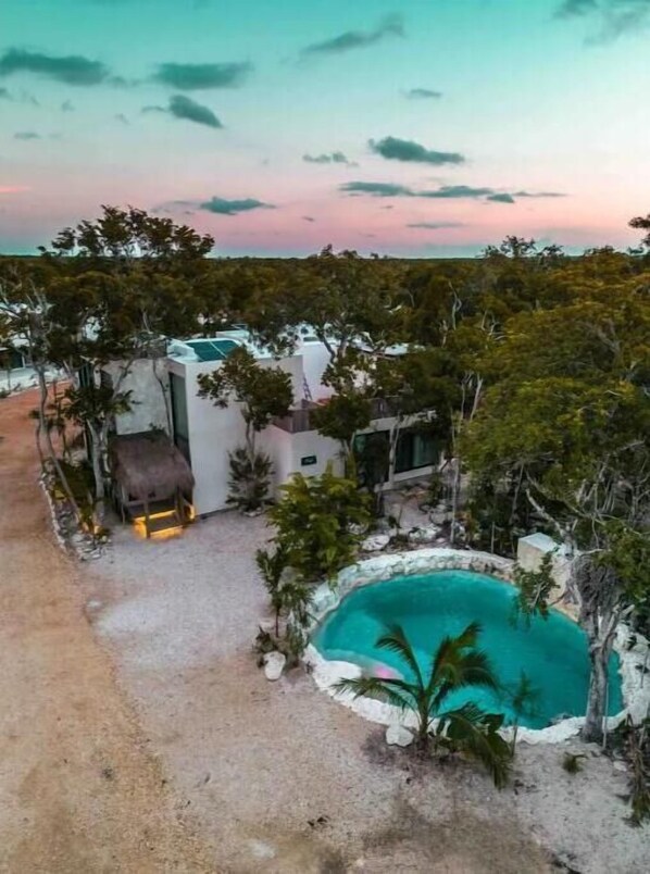 Pool - Jungle-chic luxurious Tulum home (Tulum)