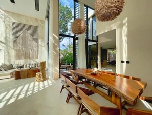 Dining - Jungle-chic luxurious Tulum home (Tulum)