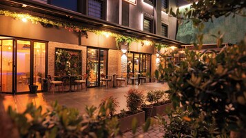 Fachada da propriedade