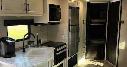 “Whooperazzi” The Sunrise Bay View Camper