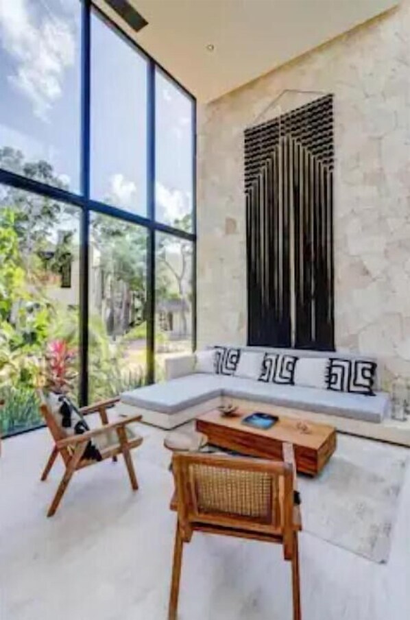 Living area - Samoma House Jungle Luxury (Tulum)