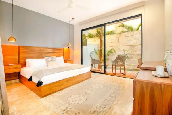 2 bedrooms, WiFi - Luxurious apartment, private Jacuzzi near beach (Tulum)