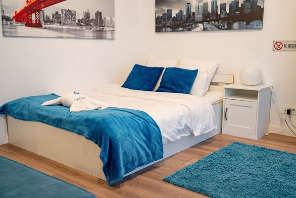 1 Schlafzimmer, Bügeleisen/Bügelbrett, WLAN, Bettwäsche