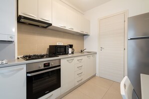 Microwave, oven, stovetop, toaster