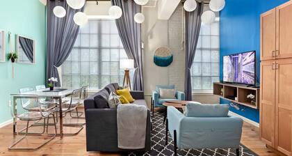 100 Year-Old Historic Brick 2BR Loft High Ceiling5