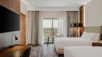 Deluxe Room, 2 Twin Beds | Premium bedding, down comforters, minibar, in-room safe