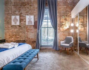 2 bedrooms, iron/ironing board, travel crib, WiFi