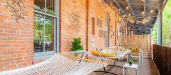 100 Year-Old Historic Brick 2BR Loft -Large Patio1