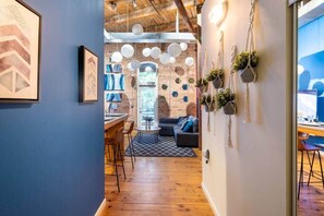 Interior - 100 Year-Old Historic Brick 2BR Loft -Large Patio1 (Durham)