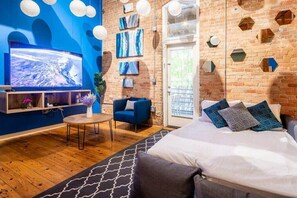 2 chambres, fer et planche à repasser, lit de bébé portatif, Wi-Fi