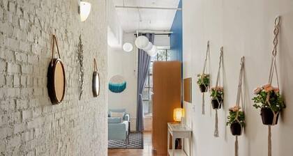 100 Year-Old Historic Brick 2BR Loft High Ceiling5