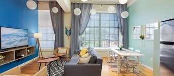100 Year-Old Historic Brick 2BR Loft High Ceiling6
