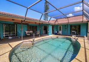 Beheizter Pool